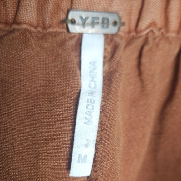 Young Fabulous and Broke YFB Easton trouser  in caramel( pants only) - Picture 7 of 10